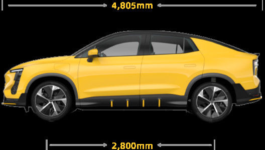 Aiways U6 WVTA Autos des Zertifikat-intelligente Elektroauto-405km des Übergangsev