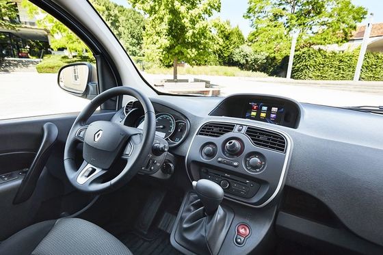 2 Sitzer Van mit bestem Preis bei Renault Kangoo und confortable an den Eigenschaften, an der Kilometerzahl, an den Sitzplätzen und an der Triebwerkleistung