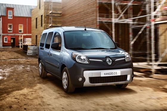 2 Sitzer Van mit bestem Preis bei Renault Kangoo und confortable an den Eigenschaften, an der Kilometerzahl, an den Sitzplätzen und an der Triebwerkleistung
