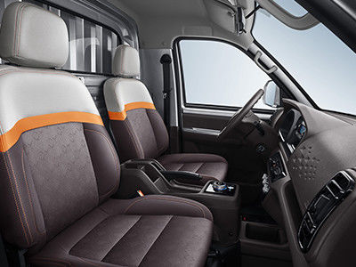 Elektrische Nutzfahrzeug-Mini-4x4 Kleintransporter Ruichi EC71 255km CLTC