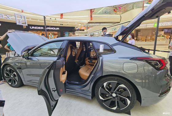 Zeekr 001 große Elektroautos erstrecken lang sich 732km Luxus-6.9s zu 100km/H