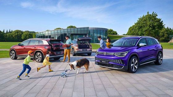 Strecke VW ID6X große lange Elektroauto-617km reine elektrische SUV-Fahrzeuge 160km/h