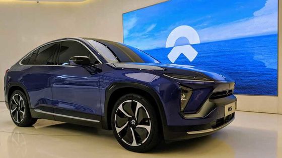 NIO EC6 Medium-Elektro-Mobil der Hochleistungs-Elektroauto-75kwh 5 der Tür-465Km