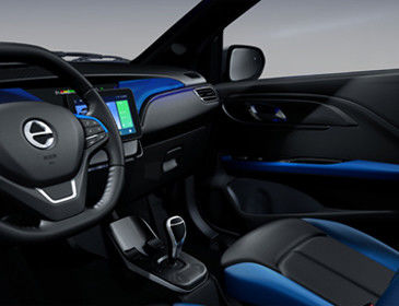 Auto-Limousine 302km NEDC der schnellen Geschwindigkeits-100km/h des Elektroauto-JMC EV3 New Energy EV