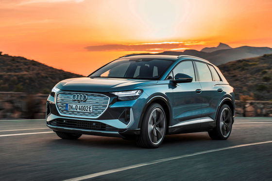 großes Tür-Elektroauto Audis Q4 E-Tron der Elektro-Mobil-160km/h 5-Sitze- 5