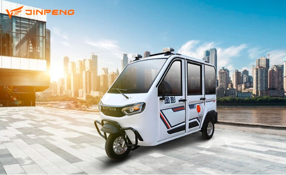 Jinpeng CX 1000W drei Sitzer 27km/h der Rad-elektrisches Dreiradvoller geschlossener Kabinen-3