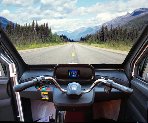 Jinpeng CX 1000W drei Sitzer 27km/h der Rad-elektrisches Dreiradvoller geschlossener Kabinen-3