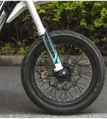 fettes Reifen-elektrisches Motorrad-leistungsfähiges elektrisches Schmutz-Fahrrad 72V 150A 3000W für Erwachsene