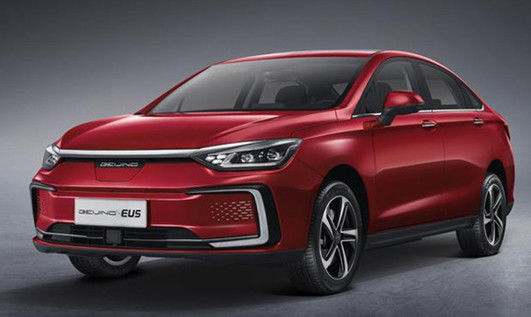 Elektrische SUV zweite Hand Peking EU5 BAIC plus R600 benutzte linke Hand-Antriebs-Autos