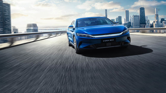 Hochgeschwindigkeits-Fahrzeuge BYD New Energy