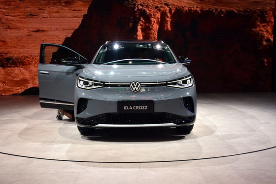 elektrische Stadt-Autos 600Km schnelle Gebührenelektro-mobil SUV VW ID.4 CROZZ