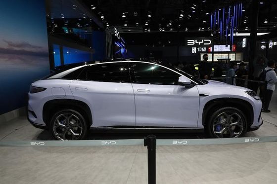 Handsome Pure Electric BYD Sea Lion 07 EV Auto Neue Energie Fahrzeug mit Blatt Batterie