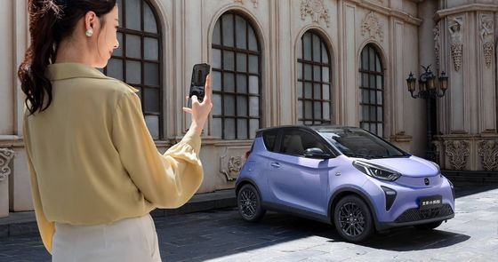 Chery Neue Energie Kleine Ameise Mini EV Autos Mehrfarben mit 100km/h Geschwindigkeit