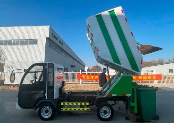 4m3 Mini Müllmüll Staub sammeln Elektrische Müllspülmaschine Feuerwehrmaschine