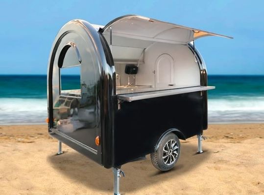 Outdoor Burger Factory Catering Mobiler Fast-Food-Trailer mit Edelstahlküche