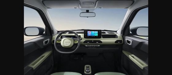 2023 Mini-Elektroauto Kleines chinesisches Elektrofahrzeug mit einem Bronco-Gesicht bei Geely Panda Knight 200km Reichweite