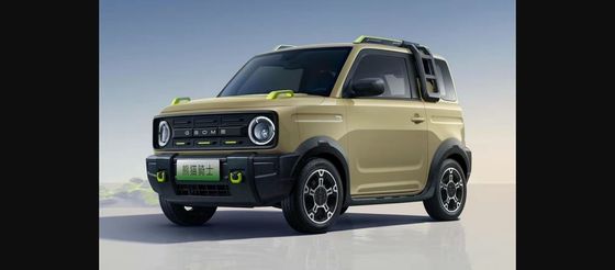2023 Mini-Elektroauto Kleines chinesisches Elektrofahrzeug mit einem Bronco-Gesicht bei Geely Panda Knight 200km Reichweite