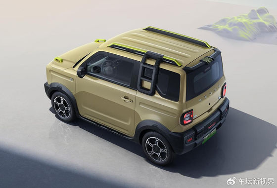 2023 Mini-Elektroauto Kleines chinesisches Elektrofahrzeug mit einem Bronco-Gesicht bei Geely Panda Knight 200km Reichweite