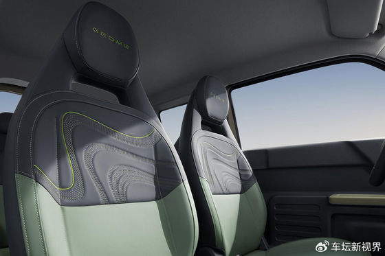 2023 Mini-Elektroauto Kleines chinesisches Elektrofahrzeug mit einem Bronco-Gesicht bei Geely Panda Knight 200km Reichweite