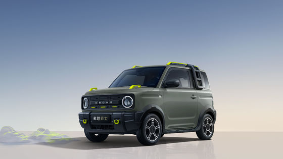 2023 Mini-Elektroauto Kleines chinesisches Elektrofahrzeug mit einem Bronco-Gesicht bei Geely Panda Knight 200km Reichweite