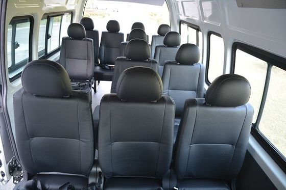 Komfortabler, mit Benzin betriebener Pendlerbus mit 15 Sitzplätzen RHD mit maximaler Geschwindigkeit von 130 km/h