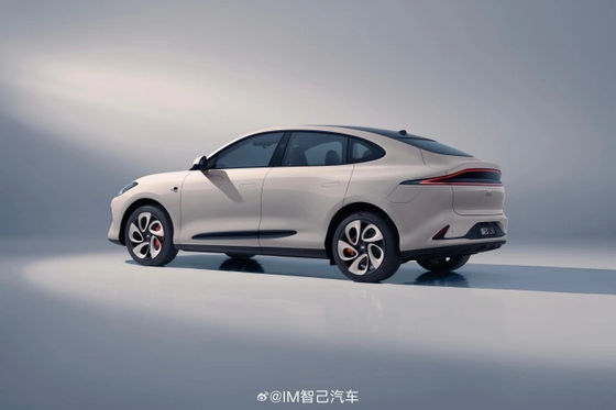 Zhiji LS6 maximale Leistung von 575 kW alle Elektroautos mit Höchstgeschwindigkeit von 252 km / h Elektro-Sportfahrzeug