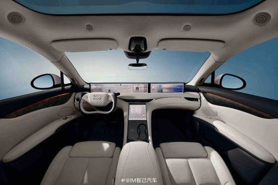 Zhiji LS6 maximale Leistung von 575 kW alle Elektroautos mit Höchstgeschwindigkeit von 252 km / h Elektro-Sportfahrzeug