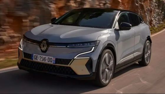Langfristige Probefahrt mit Renault Megane E-Tech Batterie mit einer Kapazität von 40/60 kWh mit einer Reichweite von etwa 158/208 Meilen