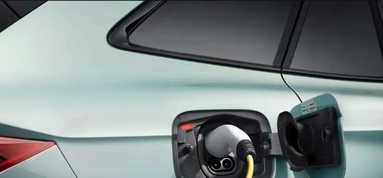 Komfortabel genug zu fahren&empfehlenswert schnell bei Skoda Enyaq iv80 82kWh Batterie Einzelmotor,Hinterradantrieb Elektroauto