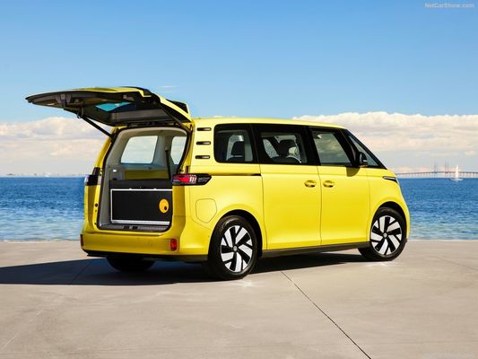 VW Classic Camper MPV Volkswagen ID Buzz. 2023-Elektrobort großer Raum praktisch für Familien
