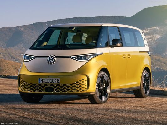 VW Classic Camper MPV Volkswagen ID Buzz. 2023-Elektrobort großer Raum praktisch für Familien