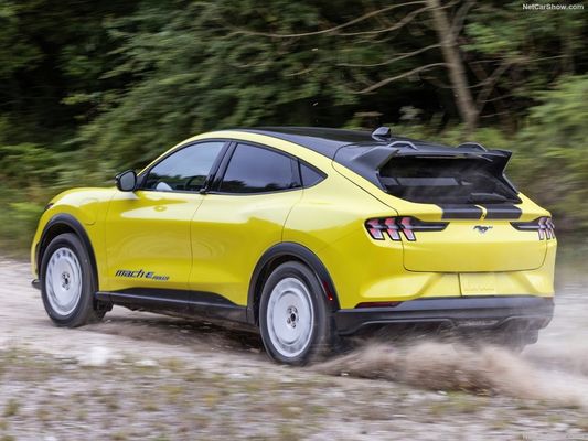 Einzigartige Rallye-Aufhängung, Familienauto-Renngefühl bei der Ford Mustang Mach-E Rallye (2024) 480 PS