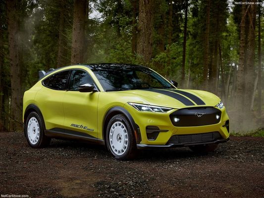 Einzigartige Rallye-Aufhängung, Familienauto-Renngefühl bei der Ford Mustang Mach-E Rallye (2024) 480 PS