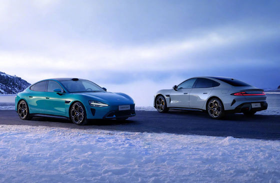 Brandneues Xiaomi SU7 Limousine 475kW oder 664 PS Leistung 165mph Neues Energiefahrzeug