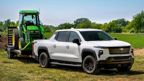 Neuer Energie-Pickup 2024 Chevrolet Silverado EV mit beeindruckender Reichweite von 450 Meilen EPA arbeitet mit 10.000 Pfund Abschleppleistung