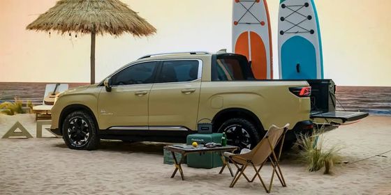 Neuer E-Lkw 2024 Radar RD6 Allradantrieb Pickup mit 200 kW Leistung 384Nm Drehmoment