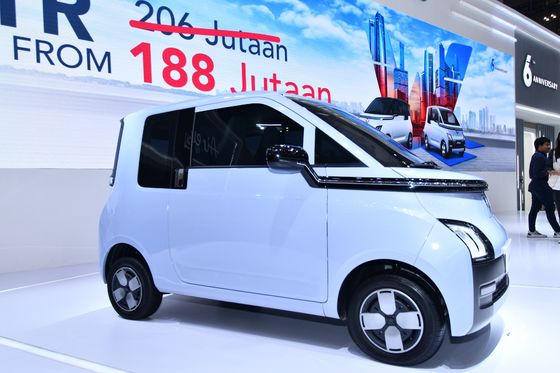 Neue elektrische Mini-Autos Wuling Air ev RHD Air EV kommt mit 30/50 kW Elektromotor 200/300km RANGES