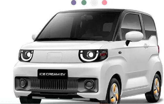 Komfortable und praktische Elektroauto- Chery QQ Eiscreme Qirui 2024 170km 205km 3 Türen 4 Sitzplätze Mini EV Minicar