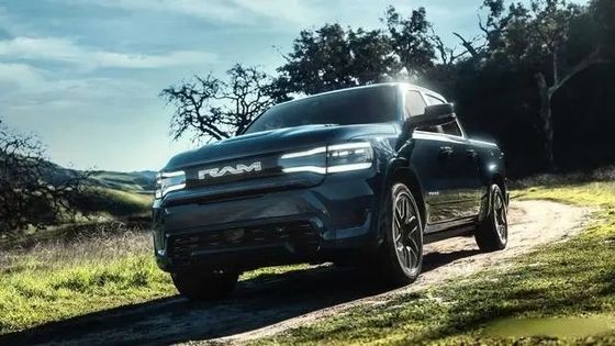 Alle elektrischen Zero Emission Ram 1500 REV mit außergewöhnlichen Benchmarks im Schleppen, eine Reichweite von 350 Meilen bei 168kwh Batterie