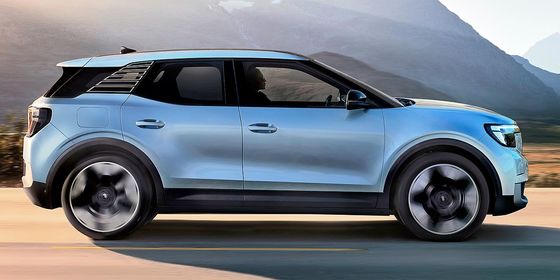 Rein elektrischer Crossover Ford Explorer mit WLTP 380 km Reichweite 9 Sek. Beschleunigung 0-100 km/h