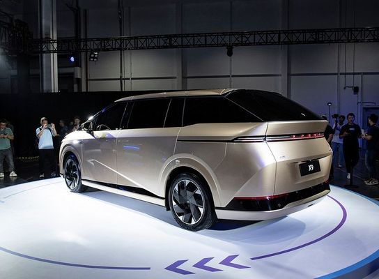 Großhandel Elektroauto Neue Gebrauchtwagen XPENG X9 2024 Groß Mpv 4dw 5 Tür 7 Sitz Xiaopeng X9 Groß Suv Energiefahrzeug