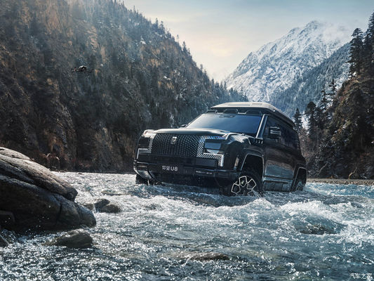 Vorverkauf 2024 Peking Auto Show BYD Yangwang U8 2024 Luxus Offroad Fahrzeug 1197 PS 4Motor 4wd Elektroauto Byd U8 Hybrid