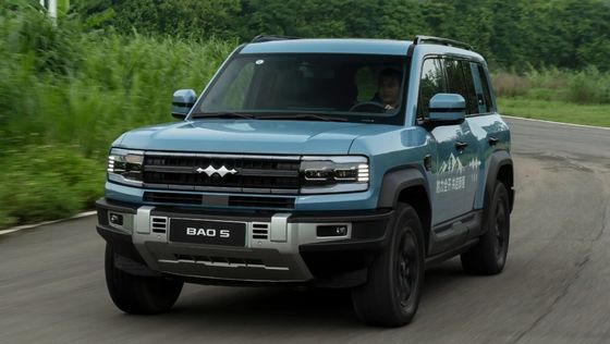 Neueste Einführung BYD Leopard FANGCHENGBAO 5 2024 PHEV Elektroauto 4,8s 0-100km/h Beschleunigung 125km CLTC NEues EV CAR