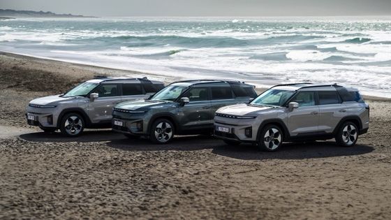 Neues rein elektrisches Fahrzeug KGM Torres EVS 109mph Höchstgeschwindigkeit 152kw 207PS Maximale Leistung Ready To Go Rein elektrisches Auto