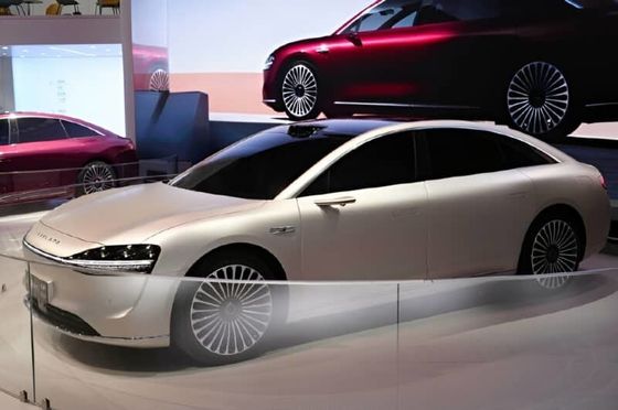 Vorverkauf Huawei & BAIC Stelato S9 reines Elektrofahrzeug 4 Türen/5 Sitze Limousine 214km/h Höchstgeschwindigkeit 227kw Motorkraft Neues Ev Auto