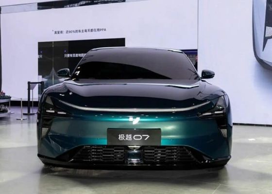 Hottest Beijingauto Show Jiyue07 200kw Motorkraft 27w;.S reines Elektroauto mit Höchstgeschwindigkeit bei 200km/h