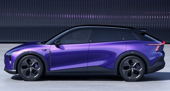 Selbstfahrender Roboter 2024 Jiyue01 200kw Motorleistung 272 PS 550km CLTC Reichweite reines Elektroauto mit Höchstgeschwindigkeit 200km/h