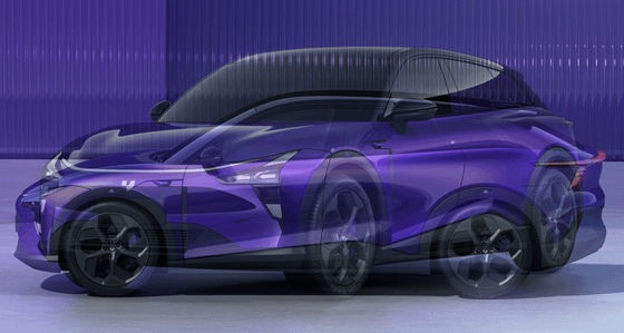 Selbstfahrender Roboter 2024 Jiyue01 200kw Motorleistung 272 PS 550km CLTC Reichweite reines Elektroauto mit Höchstgeschwindigkeit 200km/h