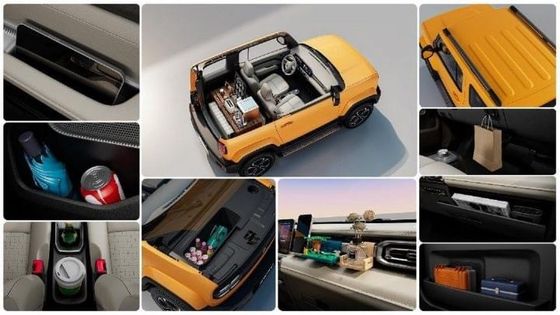 2024 Full Crossover BAOJUN YEP EV 303km CLTC 28.1 Batterie mit 75kw Motor und maximale Geschwindigkeit bis 100km/h 3oder 5 Türen verfügbar