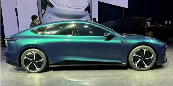 Vorverkauf Geely&Baidu Gemeinsame Marke Jiyue07 reines Elektrofahrzeug mit 200 kW/271 P.s Motorleistung 2WD Antrieb 4 Türen/5 Sitze